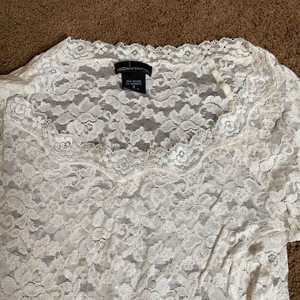 Two Lace Tops - Picture 4 of 7